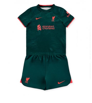 Liverpool Tredjedraktsett Barn 2022-23 Kortermet (+ Korte bukser)